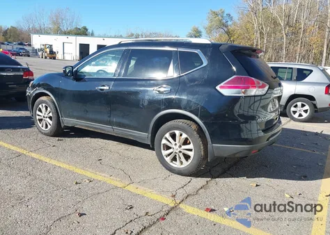 2015 Nissan Rogue Sv из США, поврежденный, VIN KNMAT2MV9FP563903